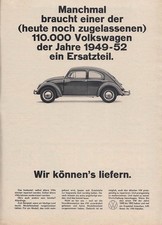 Volkswagen VW Käfer - Reklame