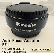 Commlite CM-EF-L  Auto Focus Adapter AF Mount EF/EF-S zu L-Mount Kamera ✅ NEU