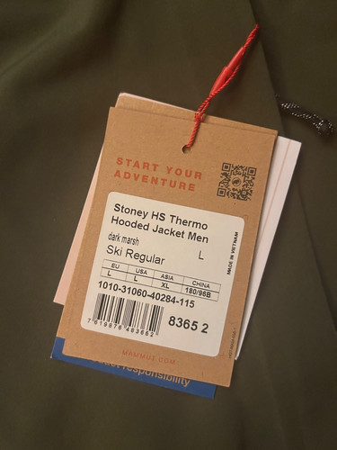 Mammut stoney thermo hooded - hs,