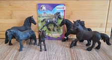 Schleich Pferd Pferde Sammlen Seltenes Friese,13749,13667,82991