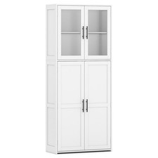 Besenschrank mit 2 Haken &