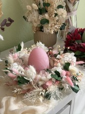 Ostern Kranz In Weiß und Rosa