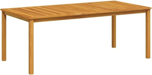 Akazienholz esstisch 200x100cm - akazienholz,