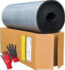 Kaimann Kaiflex® KK Kautschuk Platte 19 mm selbstklebend + rote Handschuhe CAT2