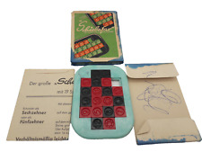 Schiebefax Schiebespiel  DRP Türkis Düsseldorf Rath OVP Vintage DDR