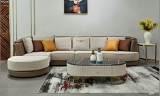 Ecksofa L Form Couchtisch Sofa
