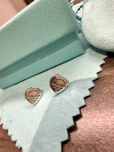Tiffany herz ohrstecker - &,