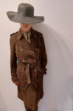 Burberry Wildledermantel, braun, Grösse: UK 10 (D: 38)