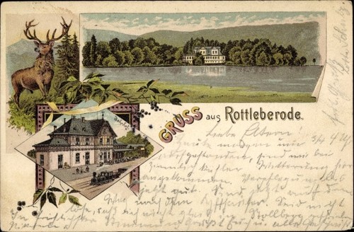 Rottleberode südharz - ak,