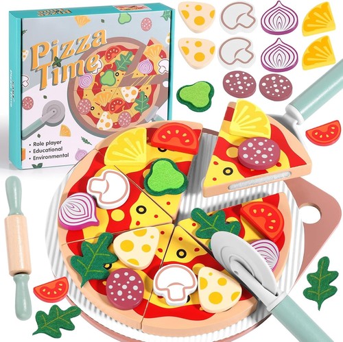 Kreatives pizza spielset aus - kreatives, pizza-spielset