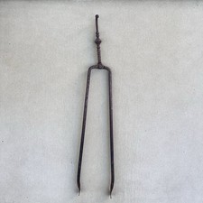 Antike Kohlenzange Feuerzange