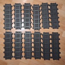 Playmobil Eisenbahn - 12x gerade RC Schienen 4384