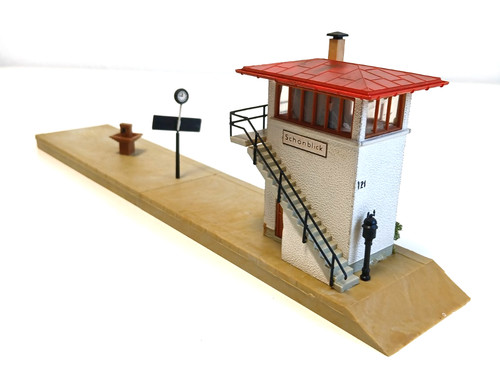 Faller bahnsteig mit - bahnsteig,