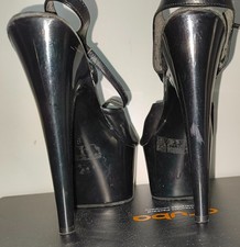 Pleaser XXX High Heels schwarz