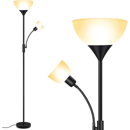 Led stehleuchte stehlampe 2in1 - led,