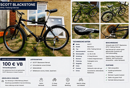 Scott blackstone mtb - scott,