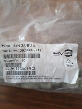 09200032711 Steckverbinder: HAN weiblich Han A PIN: 4 3+PE Größe 3A 10A Harting 