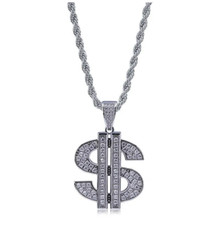 Halskette US Dollar Sign Hip