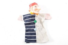 alte Handpuppe Kasper Theater Kinder Spielzeug Puppe Vintage