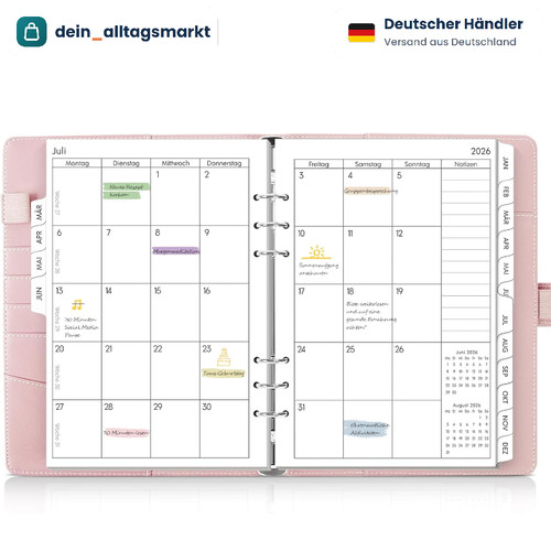 Kalender ringbuch - kalender, a5