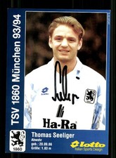 Thomas seeliger autogrammkarte - thomas,