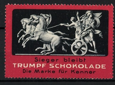Reklamemarke trumpf - reklamemarke,