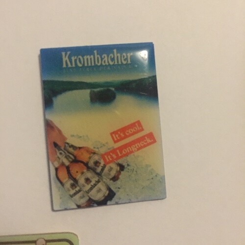 Krombacher cool it s - it's, it's