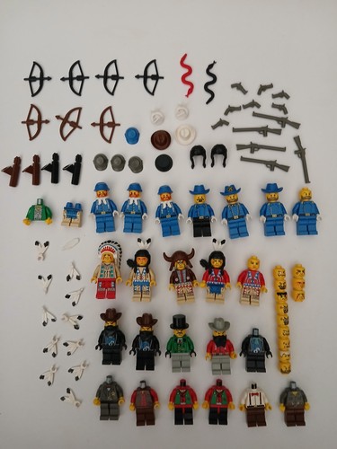 Lego konvolut western figuren - konvolut,
