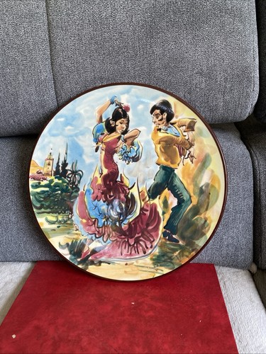 Vintage wandteller 30cm - vintage,