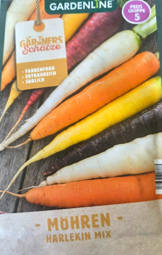Möhren bunt saatgut - bunt,