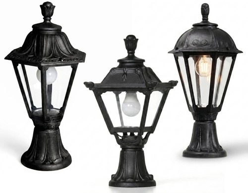 Led außenlampe schwarz - led,