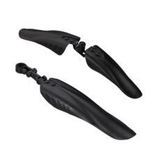Schutzblech Set Spritzschutz 24-28 Zoll vorne hinten Mudguard schwarz Fahrrad