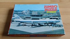 Altes Jumbo Jig Saw Puzzle 160 Teile Amsterdam Schiphol 60er Jahre 1053