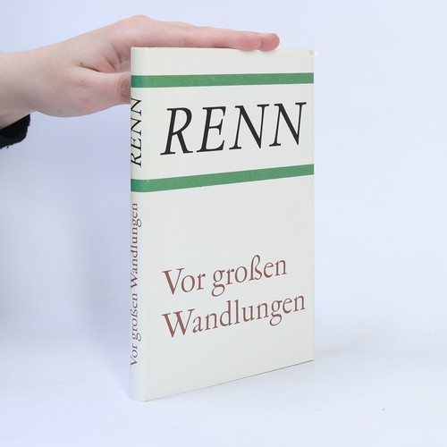 Vor grossen wandlungen - vor, wandlungen 