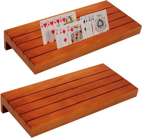 Holz kartenhalter 28cm - holz,
