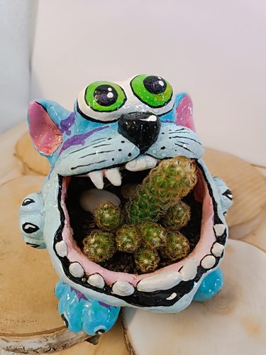 Katzen monster figur - katzen-monster-figur, ein