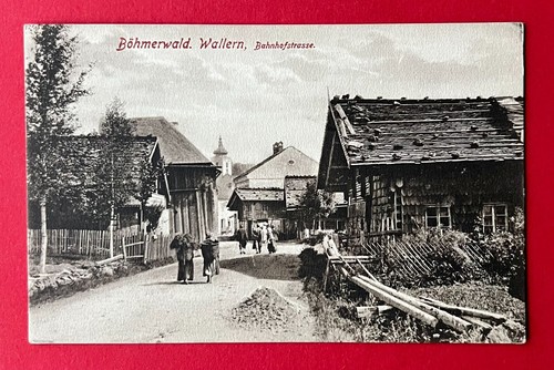 Wallern böhmerwald 1909 - ak,