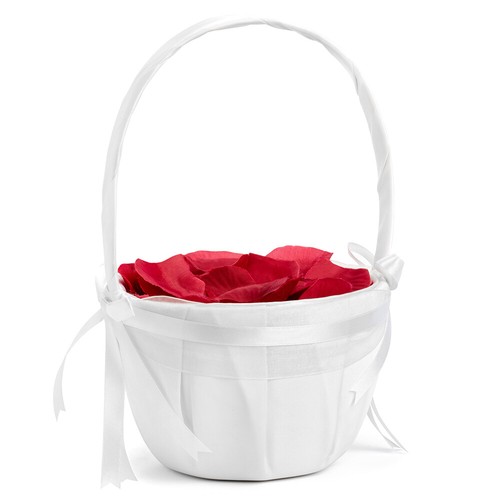 Korb weiß 26cm - korb,