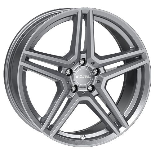 Rial m10 metal grey 5jx18 - 1x,