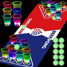 LED Beer Pong Spielset -