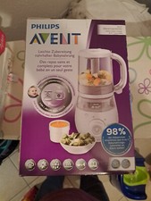 Philips Avent 2in1 Babynahrung Zubereiter, Dampfgarer - Mixer für Breikost