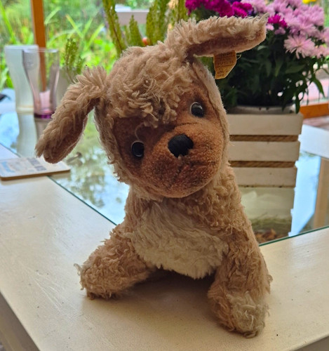 Steiff hund stoff - steiff, stoff-