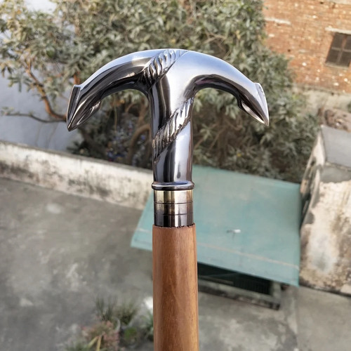 Messing anker kopf griff antik - anker,