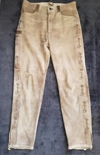 Lederhose Herren Hellbraun Braun Trachtenhose Grösse 48 Spieth + Wensky Horn