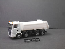 1:87 EM1284 Herpa Scania M 8x4 Kögel Baukipper als Bausatz weiß