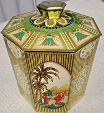 Teedose - Edeka Exportdose der 70ziger Jahre - leer