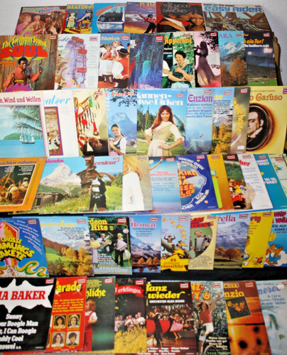 50x europa schallplatten - europa,