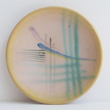 Hildegard Delius Rheinsberg Kleiner Teller Keramik handbemalt abstrakt um 1930