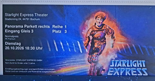 Musical karte starlight - 1,