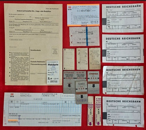 Deutsche reichsbahn konvolut - reichsbahn,